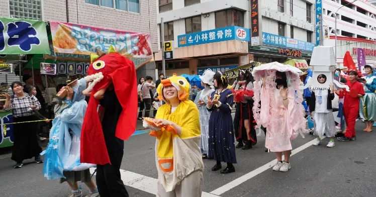 パレード参加